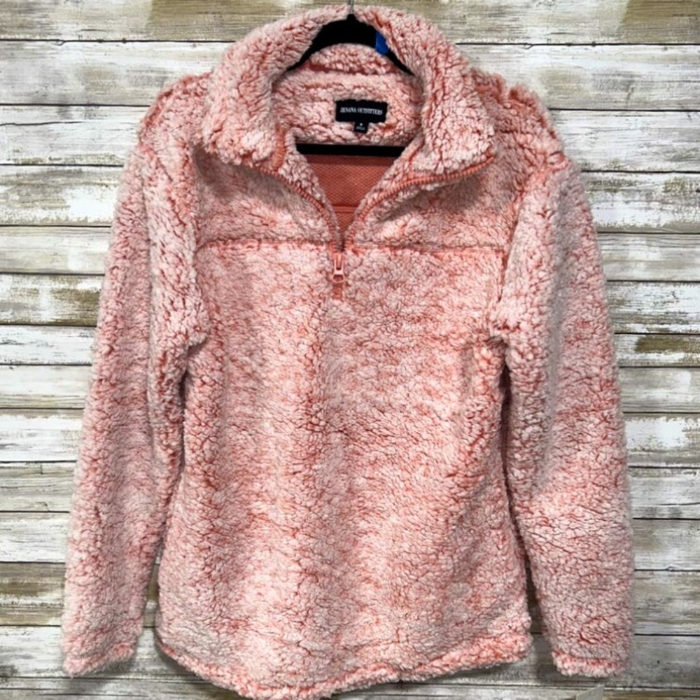 Teddy bear half zip